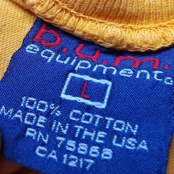 Vintage B.U.M. Equipment Logo Tank Top - Picture 3 of 6